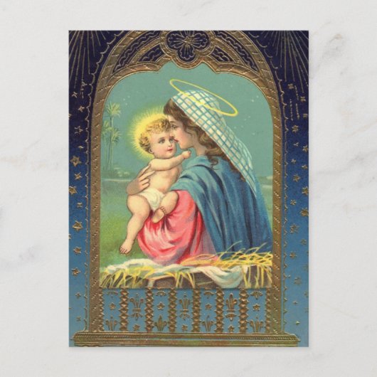 Het Briefkaart van de Vakantie van Kerstmis van (Voorkant)
