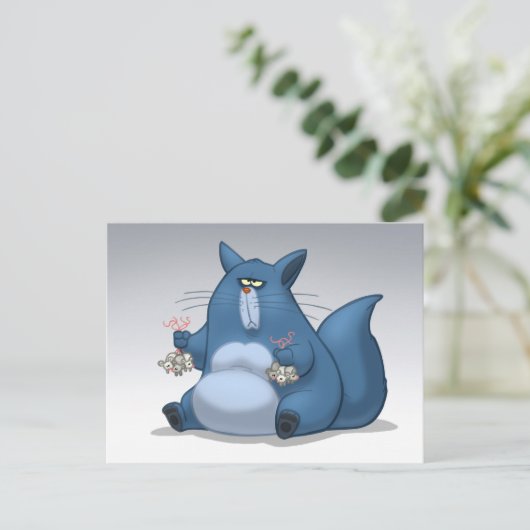 Het Briefkaart van de Val van de muis (Staand voorkant)