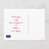 Het Briefkaart van de Valentijnsdag (Achterkant)