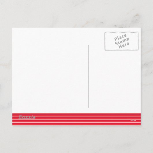 Het Briefkaart van de Valentijnsdag (Achterkant)