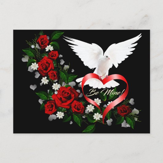 Het Briefkaart van de Valentijnsdag (Voorkant)