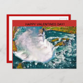 Het Briefkaart van de Valentijnsdag van de (Voorkant / Achterkant)