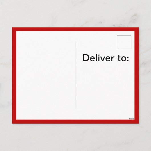 Het Briefkaart van de Valentijnsdag van de (Achterkant)