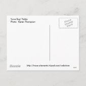 Het briefkaart van de Valentijnsdag van het (Achterkant)
