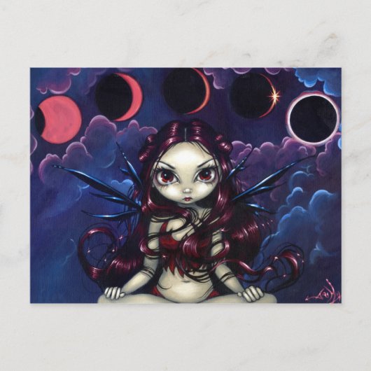 "Het Briefkaart van de Verduistering aanhalen" (Voorkant)