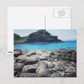 Het Briefkaart van de Verhoogde weg van de reus (Voorkant / Achterkant)