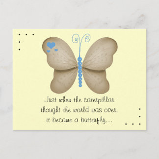 Het Briefkaart van de vlinder