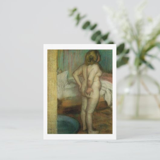 Het briefkaart van de vrouw van Baker (Staand voorkant)