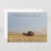 Het Briefkaart van de warmtestaat (Voorkant / Achterkant)