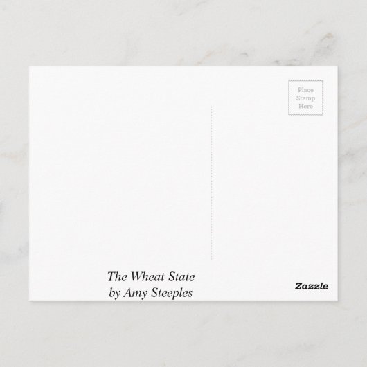 Het Briefkaart van de warmtestaat (Achterkant)