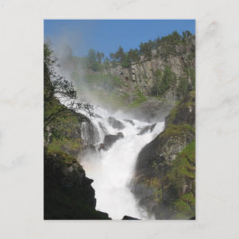 Het Briefkaart van de waterval