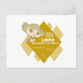 Het Briefkaart van de Weegschaal (Voorkant)