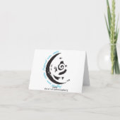 Het briefkaart van de Week van de haai (Achterkant)