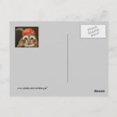 Het briefkaart van de wieg (Achterkant)