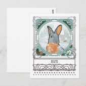 HET BRIEFKAART VAN DE WINTER (Voorkant / Achterkant)