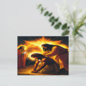 Het Briefkaart van de Zalvende Christelijke Kunst (Staand voorkant)