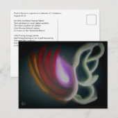 Het Briefkaart van de ziel 21 (Voorkant / Achterkant)