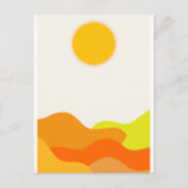 Het Briefkaart van de zon (Voorkant)