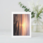 Het briefkaart van de zonsondergang (Staand voorkant)