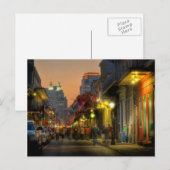 Het Briefkaart van de Zonsondergang van de Straat (Voorkant / Achterkant)