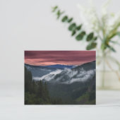 Het briefkaart van de zonsopgang (Staand voorkant)