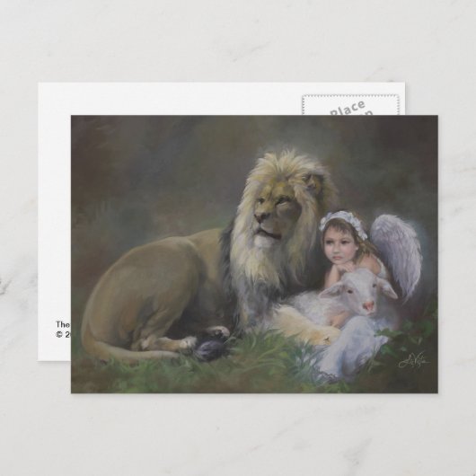 Het Briefkaart van drie vakanties zonder blozen (Voorkant / Achterkant)