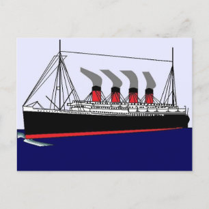 Het Briefkaart van Frankrijk 1912 van Paquebot