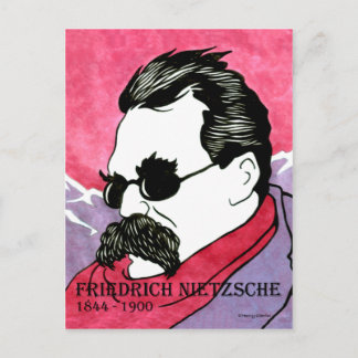 Het Briefkaart van "Friedrich Nietzsche"