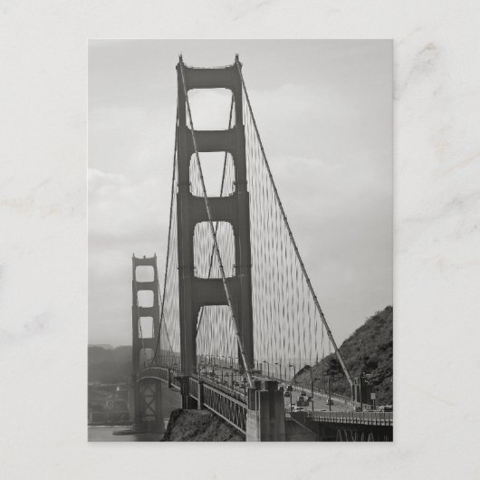 Het Briefkaart van golden gate bridge (Voorkant)