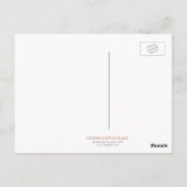 Het Briefkaart van golden gate bridge (Zwart & (Achterkant)