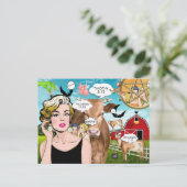 Het Briefkaart van Gossips 2 (Staand voorkant)