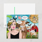 Het Briefkaart van Gossips 2 (Voorkant / Achterkant)