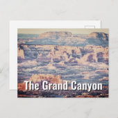 Het Briefkaart van Grand Canyon (Voorkant / Achterkant)