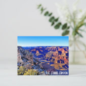 Het Briefkaart van Grand Canyon (Staand voorkant)