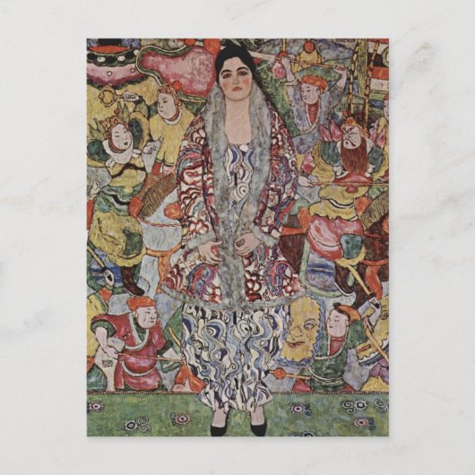 Het Briefkaart van Gustav Klimt Fredericke Maria (Voorkant)