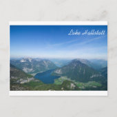 Het Briefkaart van Hallstatt van het meer (Voorkant)