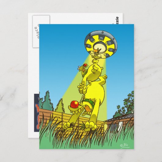 Het briefkaart van Harry en Henry (Voorkant / Achterkant)