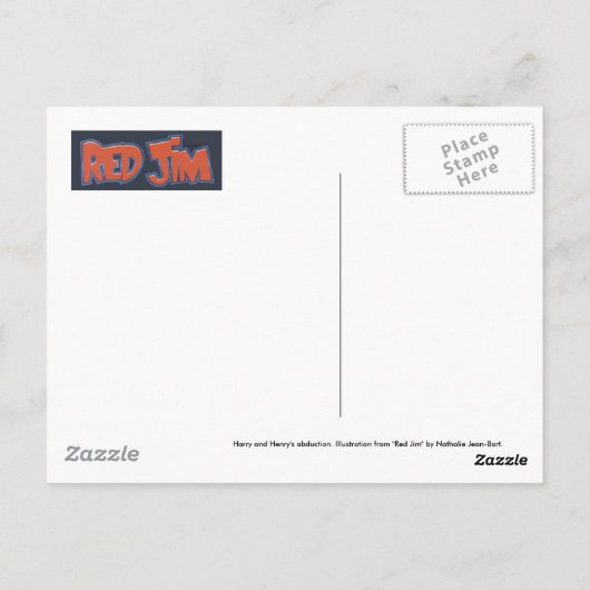 Het briefkaart van Harry en Henry (Achterkant)