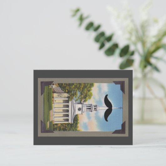 Het Briefkaart van heilige Mustachias (Staand voorkant)