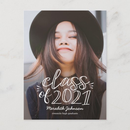 Het Briefkaart van het Afstuderen van het VunManus (Voorkant)