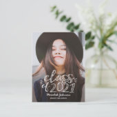 Het Briefkaart van het Afstuderen van het VunManus (Staand voorkant)