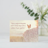 Het briefkaart van het citaat Angst van Mislukking (Staand voorkant)