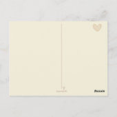 Het briefkaart van het citaat Angst van Mislukking (Achterkant)