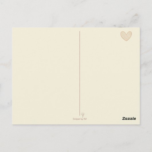 Het briefkaart van het citaat Angst van Mislukking (Achterkant)