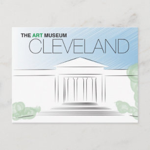 Het Briefkaart van het Cleveland Art Museum