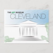 Het Briefkaart van het Cleveland Art Museum (Voorkant)