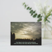 Het briefkaart van het dagelijks wonder (Staand voorkant)