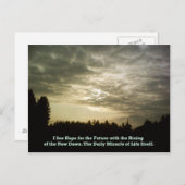 Het briefkaart van het dagelijks wonder (Voorkant / Achterkant)