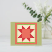 Het Briefkaart van het Dekbed van Kerstmis - de (Staand voorkant)