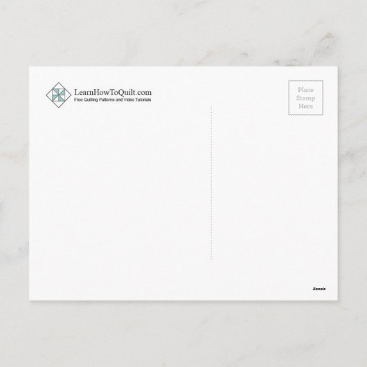 Het Briefkaart van het Dekbed van Kerstmis - de (Achterkant)